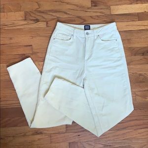 Urban Outfitters Yellow Corduroy Pants 🌼